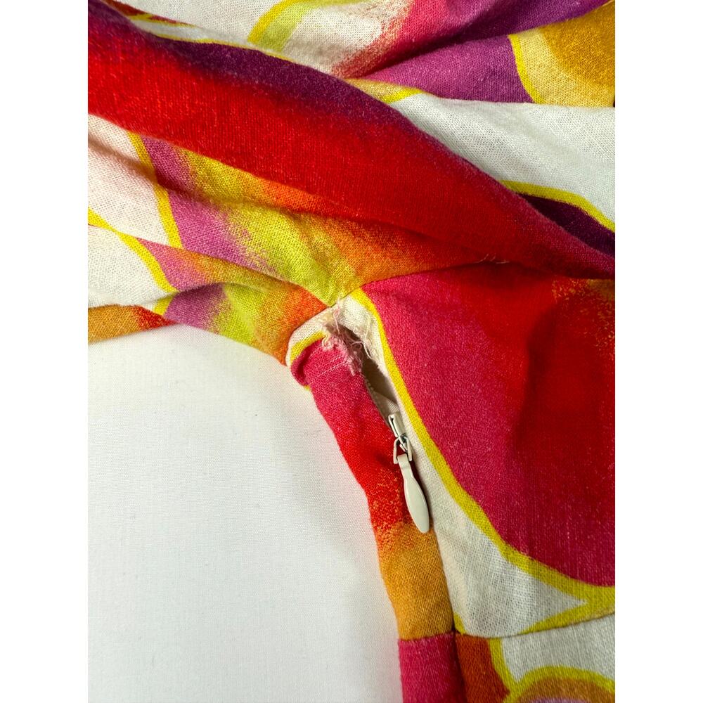 Farm Rio Cashew Juice print midi dress size L - Picture 10 of 10